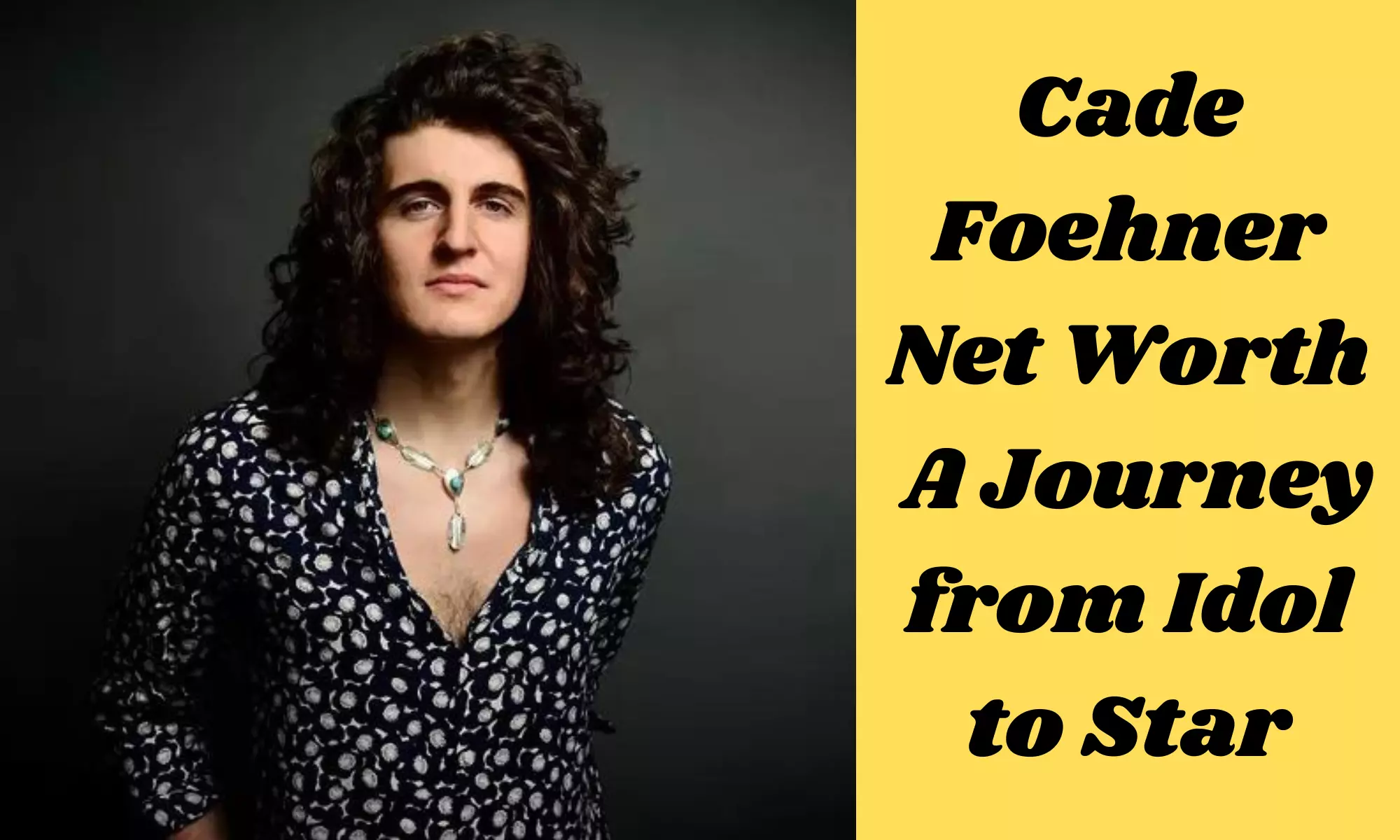 Cade Foehner Net Worth