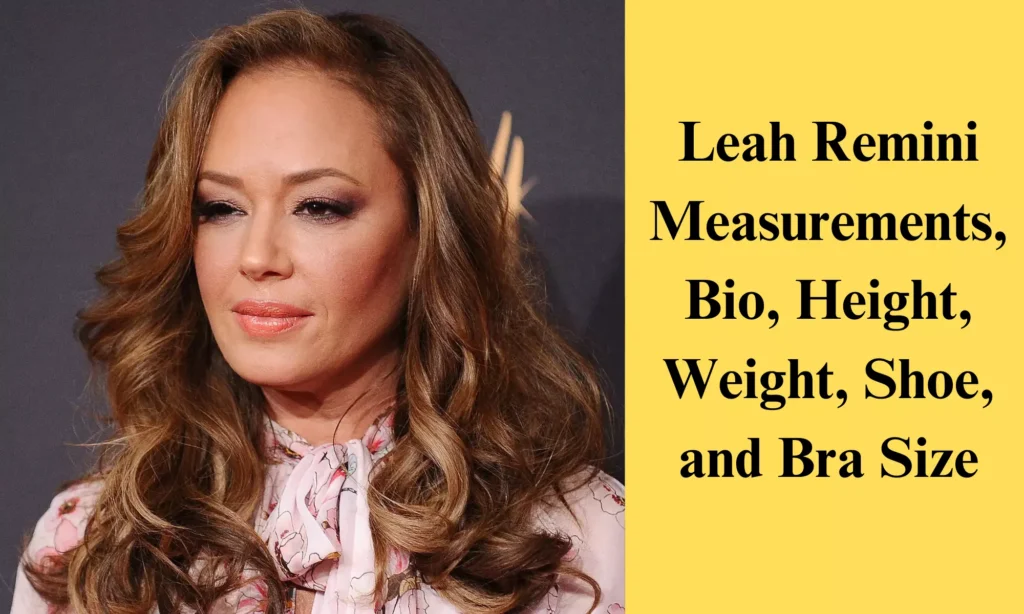 Leah Remini Measurements